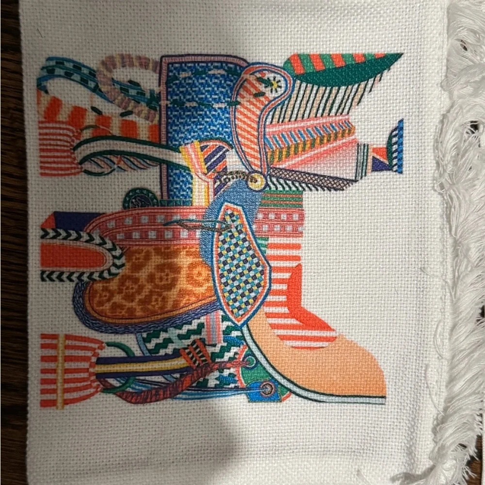 Colorful Abstract Textile Art - Picture 2 of 2